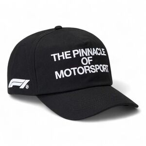 Formula 1 Pinnacle of Motorsport Hat Black Snapback Licensed Cap NEW without Tag